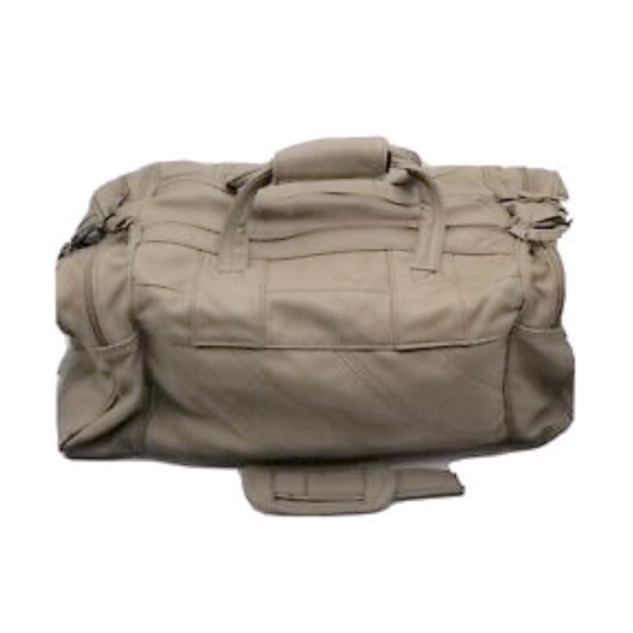 Talon Bags Vintage Talon Tan Leather Duffle Bag Poshmark